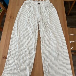 Pinstripe Flowy Pants